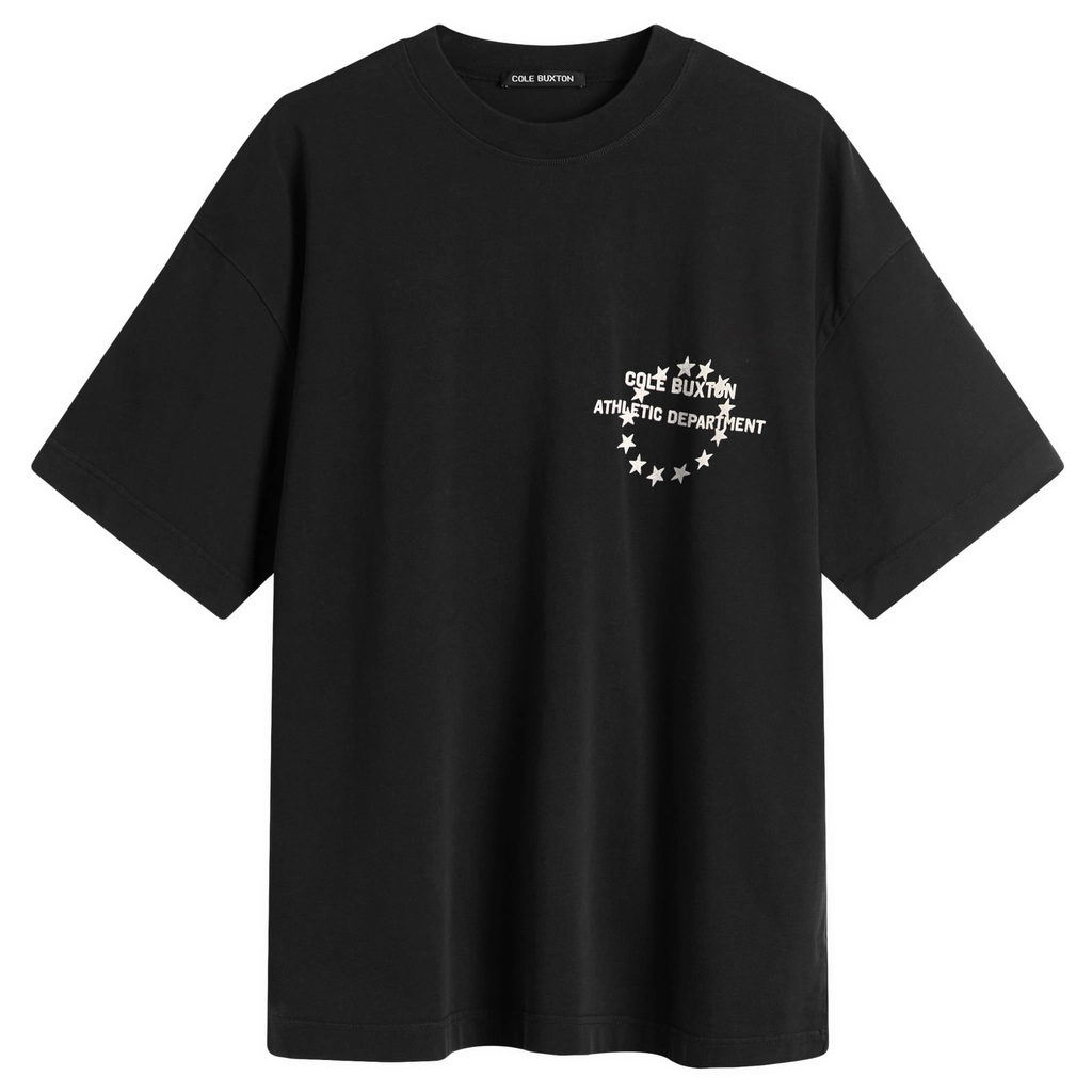 Cole Buxton Men's Athletic Department T-Shirt Vintage Black